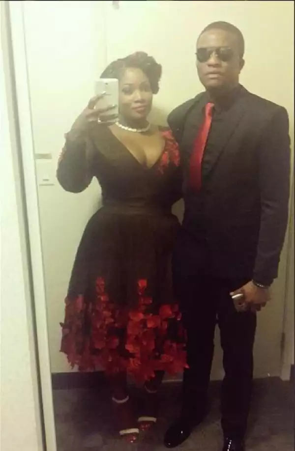 Toolz And Her Fiance Step Out In Coordinating Outfits In Canada [See Photos]